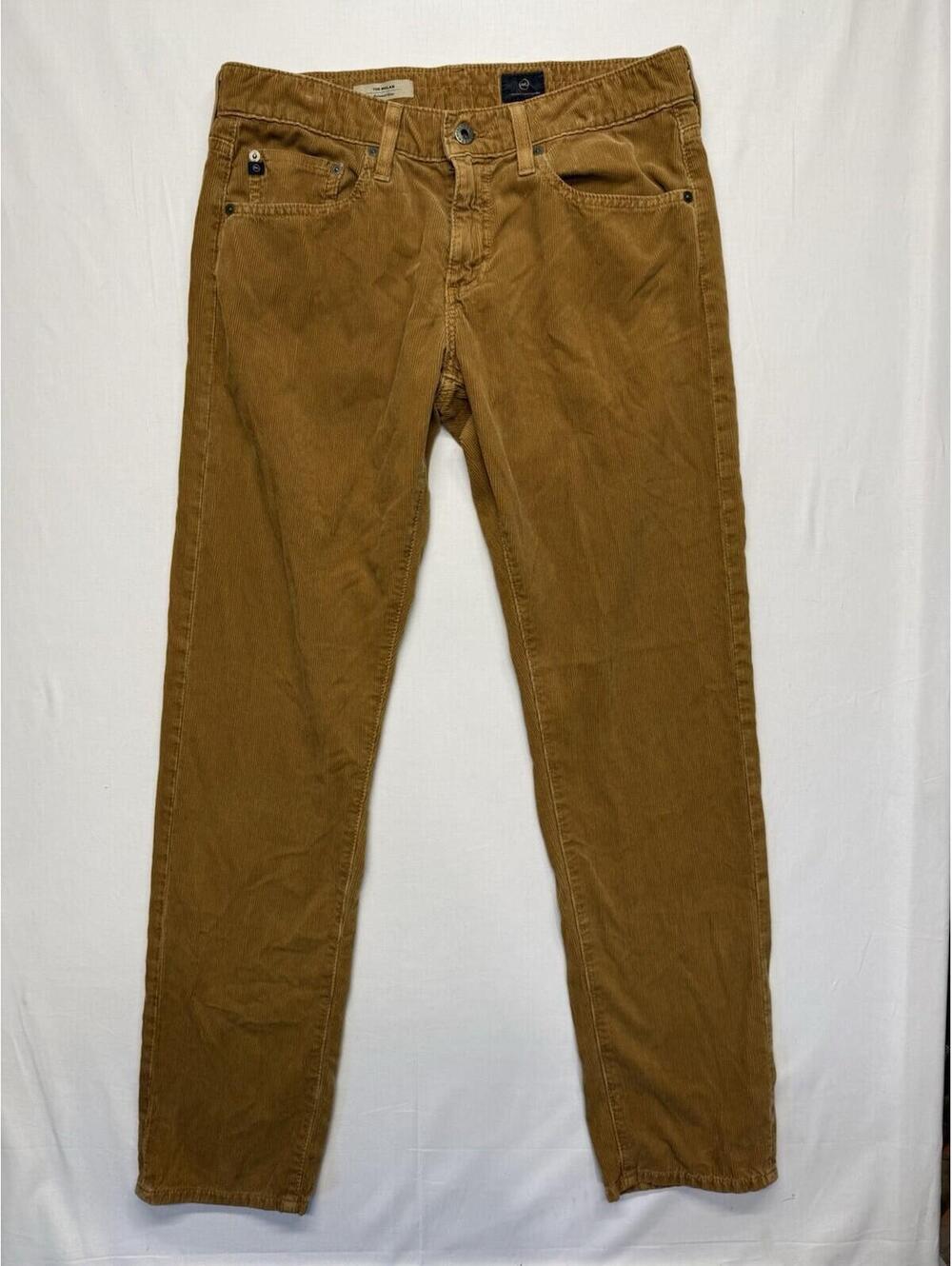 Adriano Goldschmidt The Nolan In Gold Corduroy! Made Is USA. Size 29R   Rare!